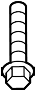View Bolt. Bar. Stabilizer. (Upper) Full-Sized Product Image