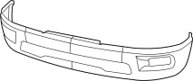 View Bumper Face Bar (Front) Full-Sized Product Image 1 of 5