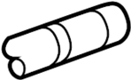 55398267AF Pipe. Exhaust. (Front)