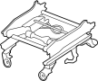 Image of Seat. Track. Adjuster. Rails to which the Seat. image for your 2014 Ram 1500   
