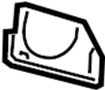 68027717AA Truck Bed Panel Bracket (Rear)