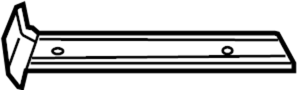 View Side Body Trim Protector (Rear) Full-Sized Product Image