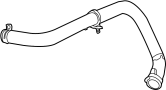 68263863AA Radiator Coolant Hose (Upper)
