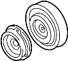 68091788AA A/C Compressor Clutch Pulley