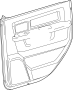 1VY521U7AG Door Interior Trim Panel (Rear)