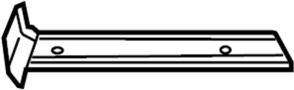 View Side Body Trim Protector (Rear) Full-Sized Product Image 1 of 9