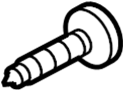 View Exhaust Manifold Heat Shield Bolt.  Full-Sized Product Image