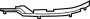 Image of Bumper Trim (Upper) image for your 2019 Ram 2500 Big Horn Standard Cab Pickup Fleetside  