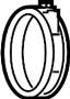 View Engine Air Intake Resonator Seal Full-Sized Product Image