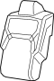Image of Cover. Seat. Cushion. (Front). A Cover that replaces. image for your 2019 Ram 1500 SXT Crew Cab Pickup Fleetside  