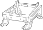Image of Seat Frame (Front) image for your Ram 1500  