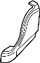 Image of Seat Trim Panel (Rear) image for your 2022 Ram 1500 Limited Crew Cab Pickup Fleetside  