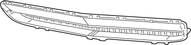 68043389AA Grille (Lower)
