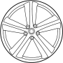 5LC46JXYAA Wheel