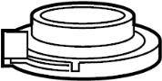 5181938AA Coil Spring Insulator (Front, Lower)
