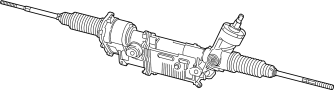 68593998AA Rack and Pinion Assembly
