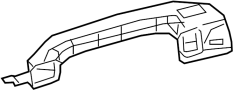 68184568AB Instrument Panel Air Duct (Upper)
