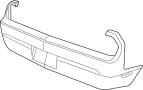 68292069AA Bumper Cover (Rear, Upper, Lower)