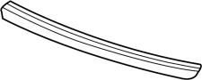 5030069AC Bumper Cover Spacer Panel