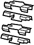 5143700AA Hardware. Kit. Brake.
