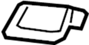 68277142AA License Plate Bracket