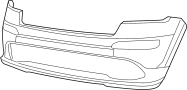 68311026AA Bumper Cover (Front, Upper, Lower)