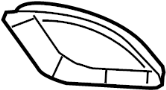 68258931AA Grille Molding (Lower)