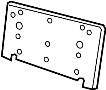 68190896AC License Plate Bracket