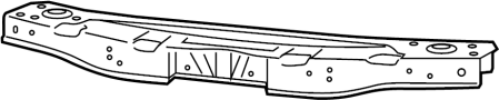 5156109AB Radiator Support Tie Bar (Upper, Lower)