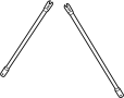 Radiator Support Tie Bar Brace