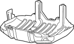 68145554AG Skid plate. UREA TANK.