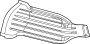 68087807AC Bumper Splash Shield (Rear, Lower)