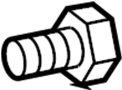 Bolt. Compressor. Mount. (Rear). A/C Compressor Bolt.