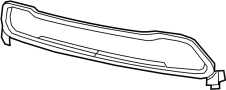 68203218AA ADAPTIVE CRUISE CONTROL. BEZEL.