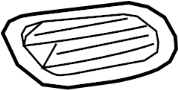 68210024AC Grille Molding (Upper, Lower)