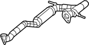 68357607AB Pipe. Exhaust. Crossover. (Front)