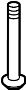 View Suspension Crossmember Bolt Full-Sized Product Image 1 of 2