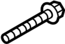 View Suspension Control Arm Bolt (Front, Rear, Upper, Lower) Full-Sized Product Image