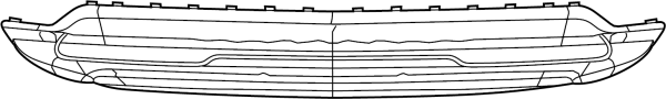 68109862AA Bumper Cover (Front, Lower)