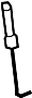 5028861AA Door Lock Operating Rod