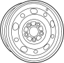 View Spare Tire (T125/70R19) Full-Sized Product Image 1 of 1