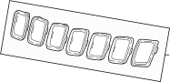 Grille Molding (Upper, Lower)