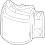 Image of Tail Light Assembly image for your 1987 Jeep Wrangler   