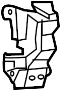 68244465AA Bumper Cover Support Rail (Lower)
