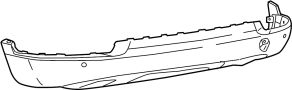 5VT91RXFAC Bumper Cover (Rear, Lower)
