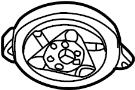View A/C Compressor Clutch Full-Sized Product Image 1 of 2