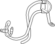 52129342AF Power Steering Pressure Hose