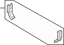 View Bracket for module, right Full-Sized Product Image 1 of 1
