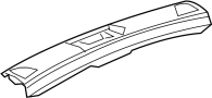1BP85XDVAD Liftgate Trim Scuff Plate (Rear)