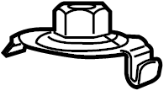 5116360AB Tow Hook Bracket